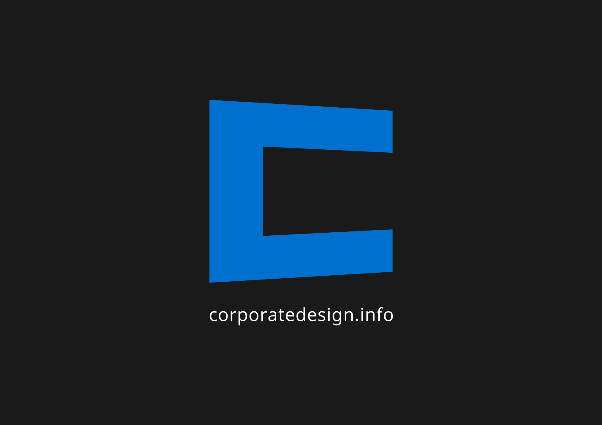 CorporateDesign.info - Logo Design dark mode